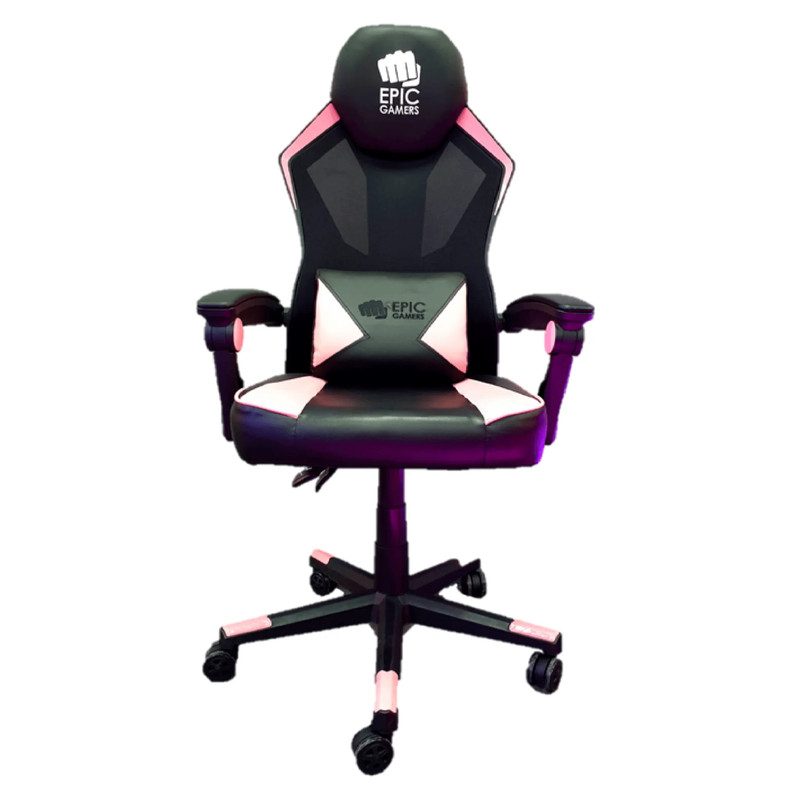 Epic Gamers Gaming Chair 001 - Black/Pink - كرسي